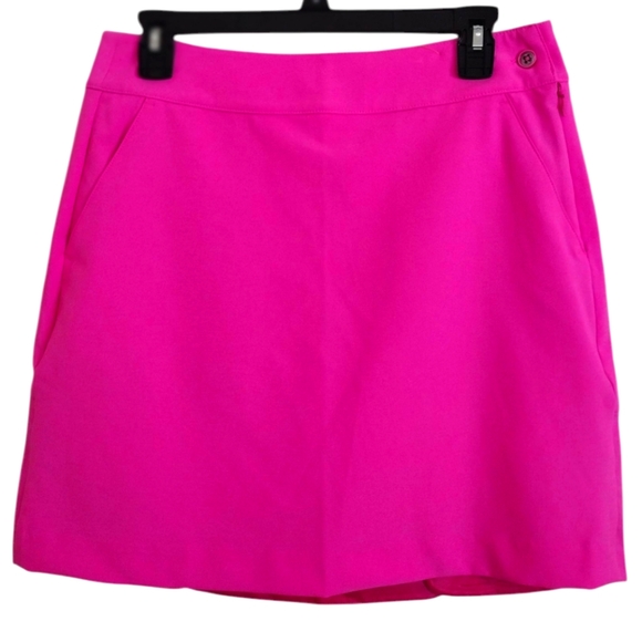 EP New York Vibrant Pink Golf Skirt Skort Size 4 - Picture 1 of 10